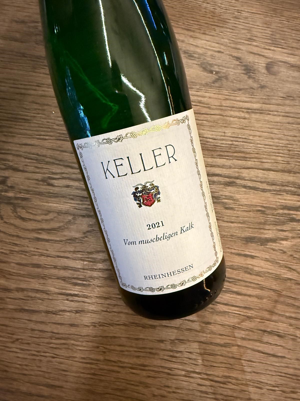 KELLER VOM MUSCHELIGEN KALK CUVEE TROCKEN 2021 vol12.5 0.75l.